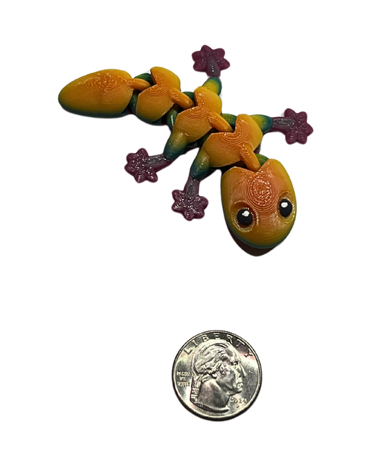 "LISA" 3D Printed PLA Lizard Fidget Toy