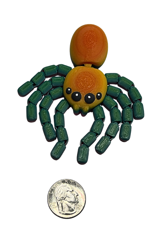 "TINA" 3D Printed PLA Tarantula Fidget Toy