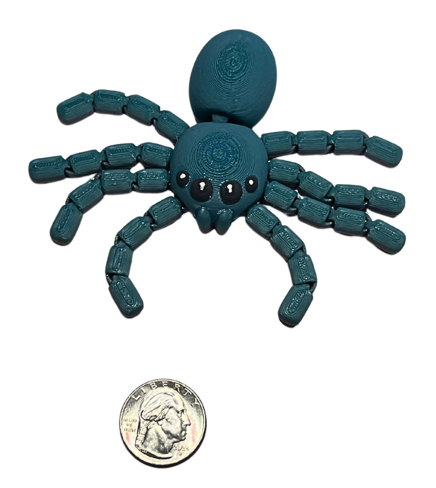 "TIM" 3D Printed PLA Tarantula Fidget Toy