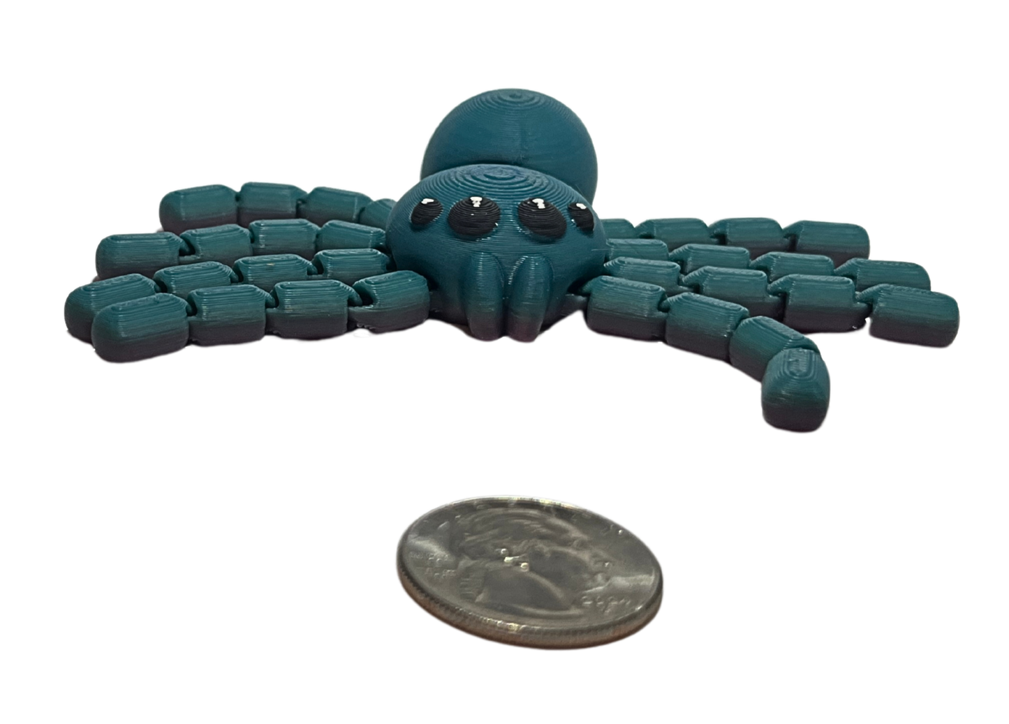 "TIM" 3D Printed PLA Tarantula Fidget Toy