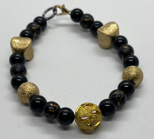 8" Mixed Bead Bracelet