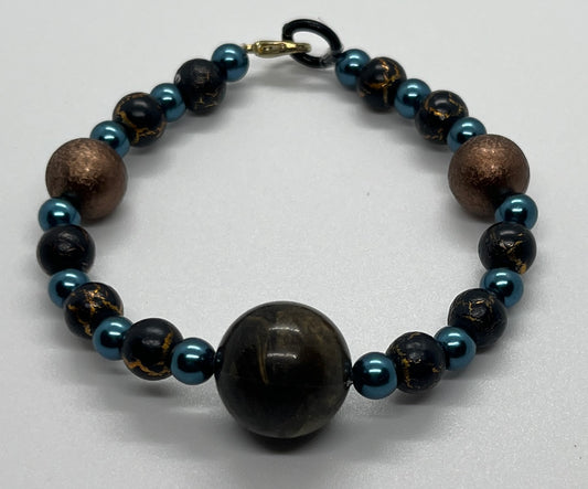 8.5" Mixed Bead Bracelet