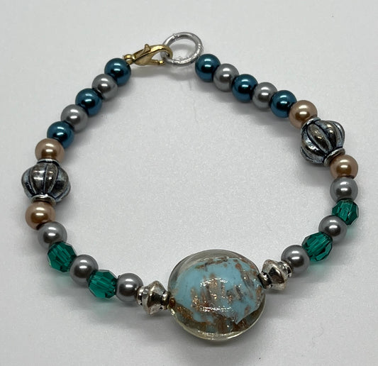 8" Mixed Bead Bracelet