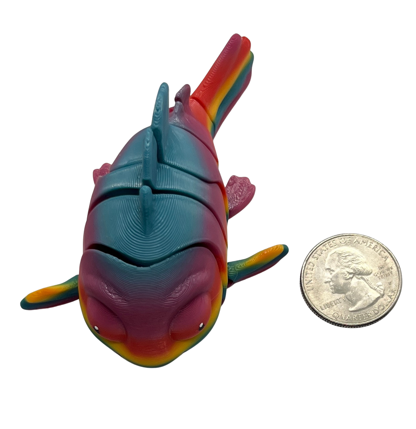 "FELISHA" 3D Printed PLA Fish Fidget Toy