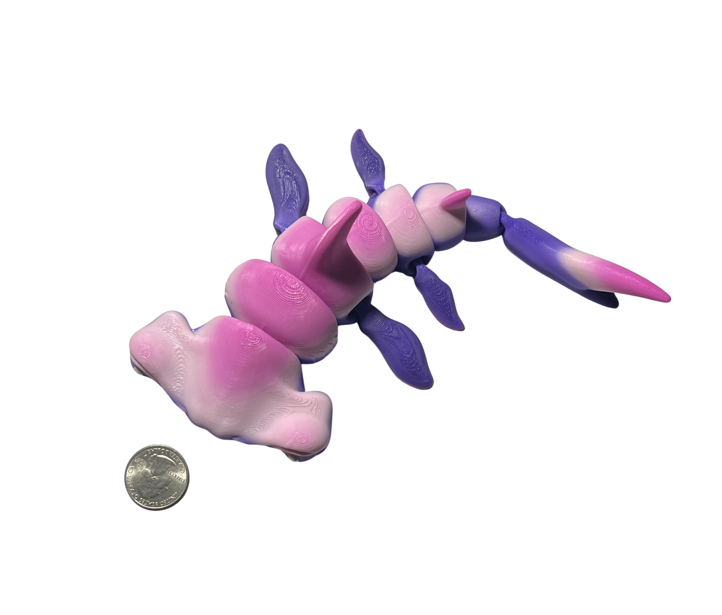 "HELGA" 3D Printed PLA Hammerhead Shark Fidget Toy