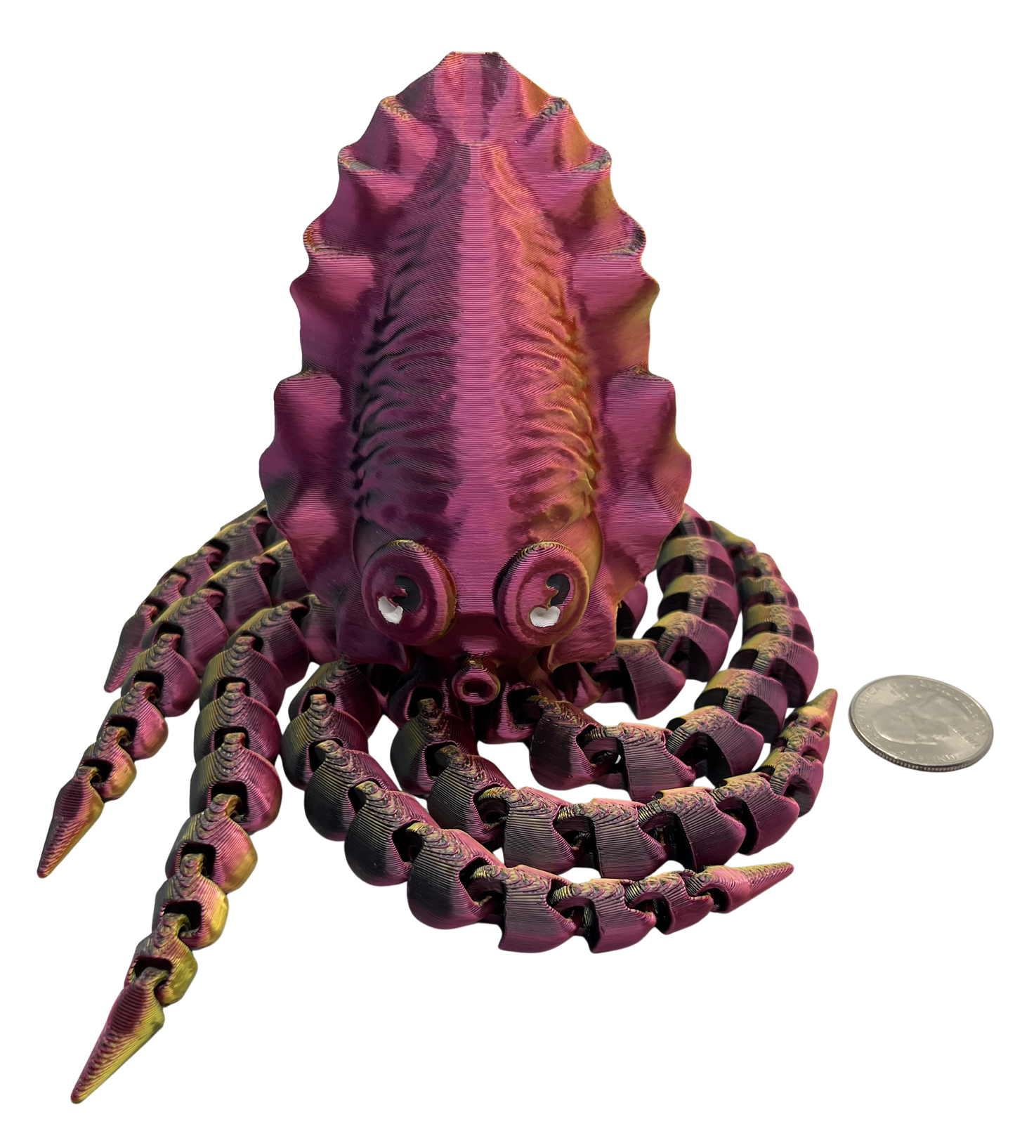 "KAREN" 3D Printed PLA Kraken Fidget Toy