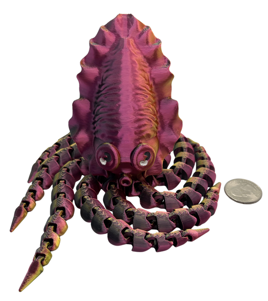 "KAREN" 3D Printed PLA Kraken Fidget Toy