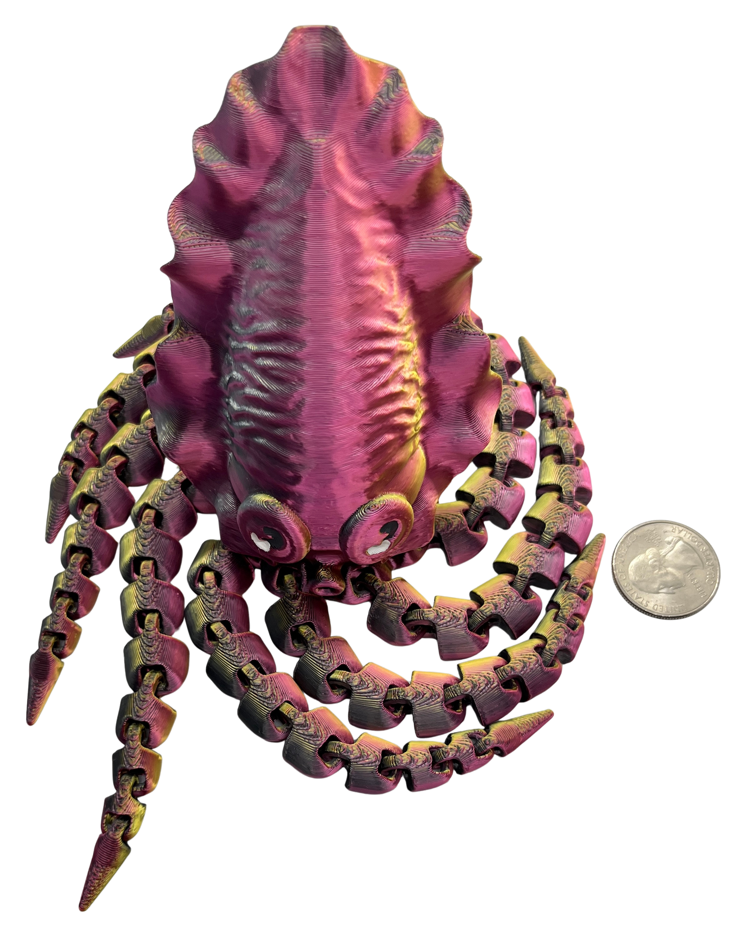 "KAREN" 3D Printed PLA Kraken Fidget Toy