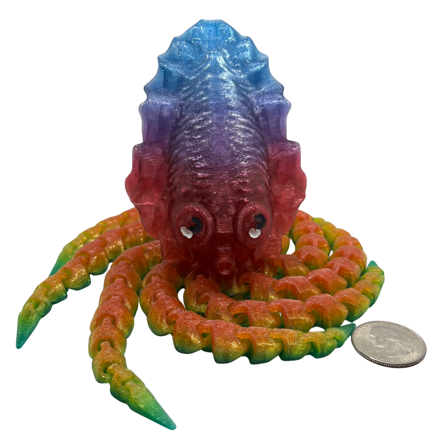 "KAREN" 3D Printed PLA Kraken Fidget Toy