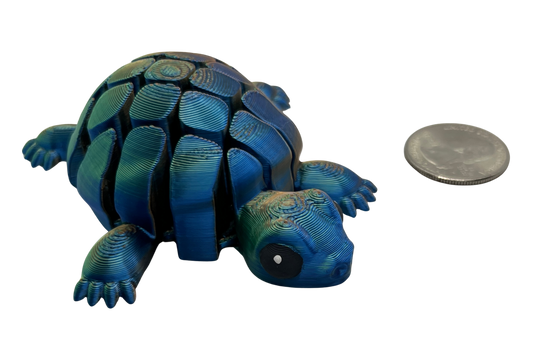 "TORTELLINI" 3D Printed PLA Turtle Fidget toy