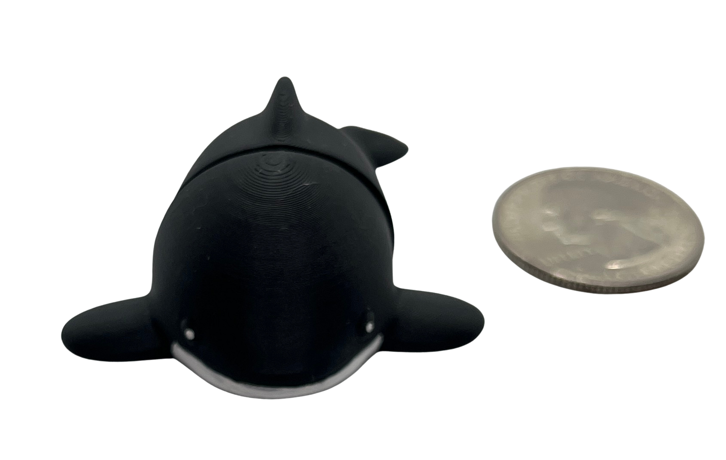 "OTTO" 3D Printed PLA Orca Fidget Toy