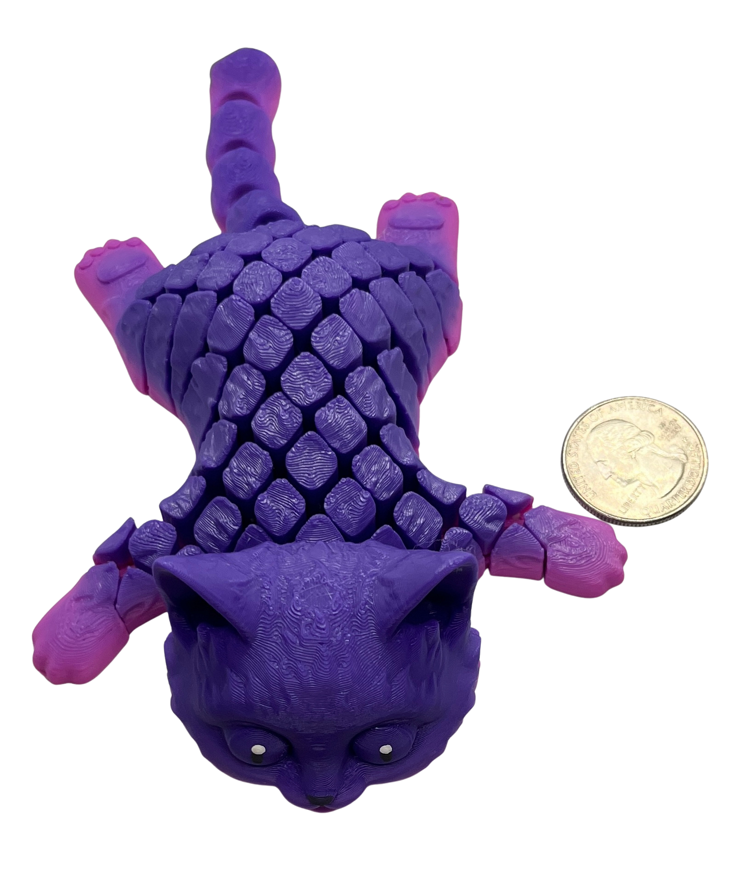 "CLAWDETTE" 3D Printed PLA Cat Fidget Toy