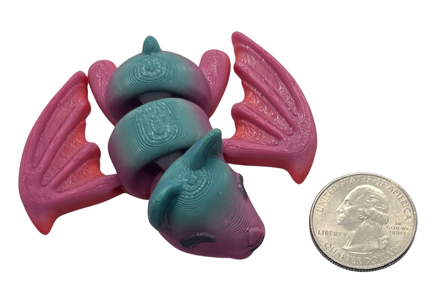 "BELLA" 3D Printed PLA Bat Fidget Toy