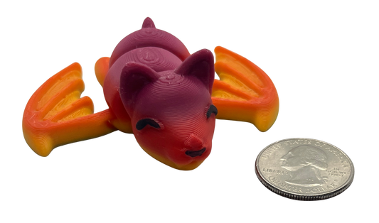 "BELLA" 3D Printed PLA Bat Fidget Toy