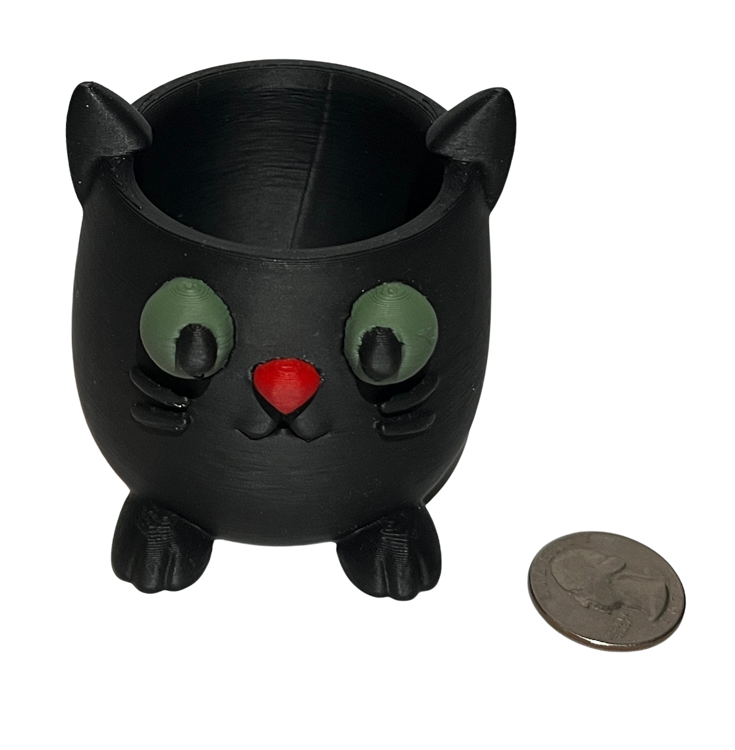 3D Printed Cat Pencil Cup